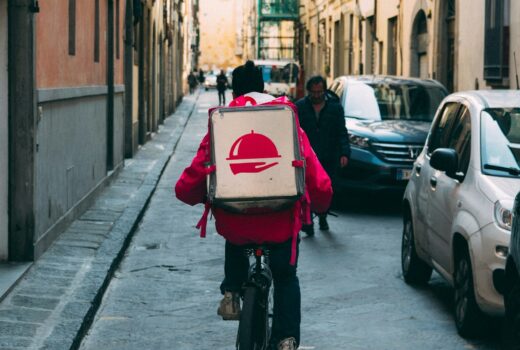Delivery Workers Face Heat One Address at a Time